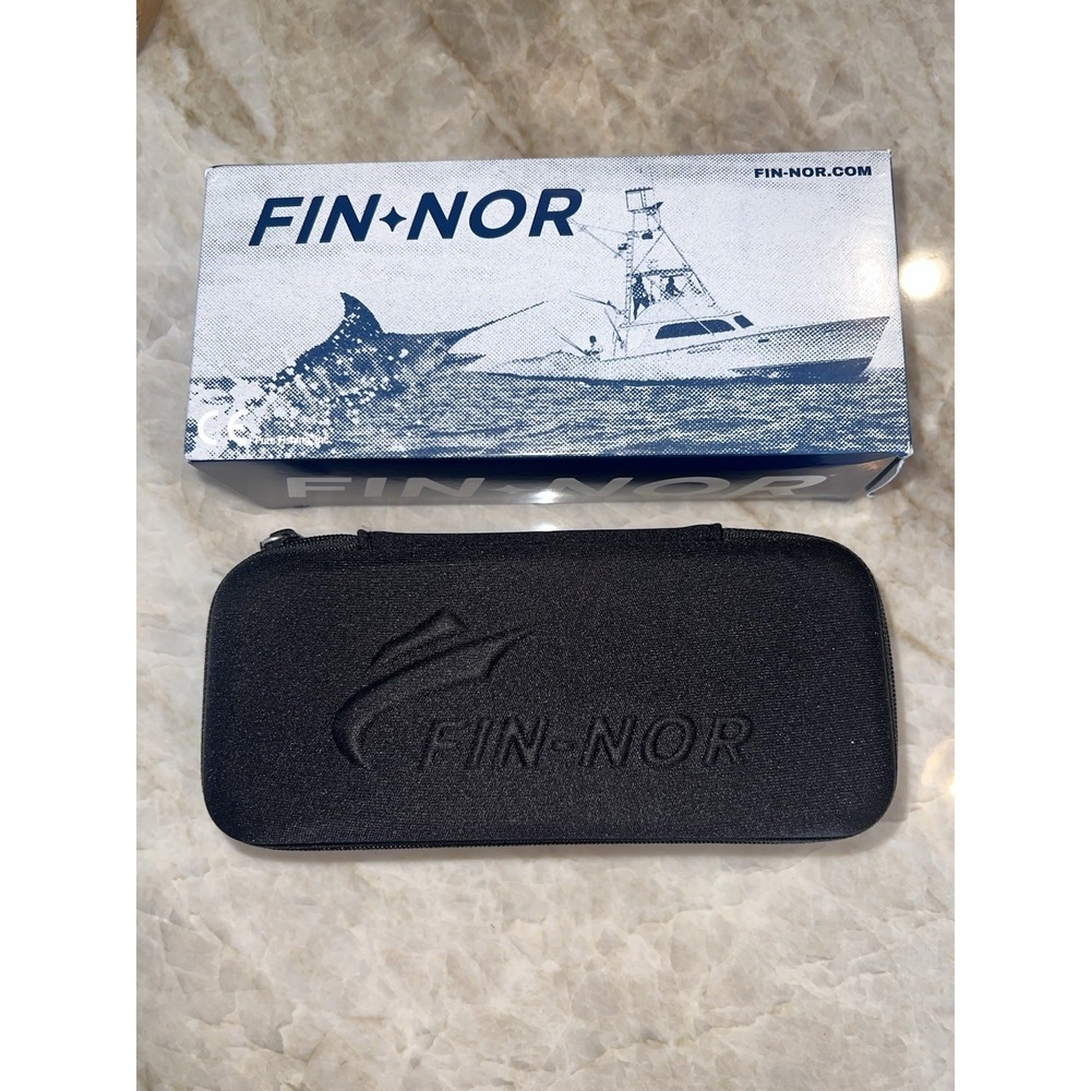 Fin-Nor Surf Candy Rose Gold, Brown, Amber, Stripe Gray GLS NIB $259 - Picture 10 of 10
